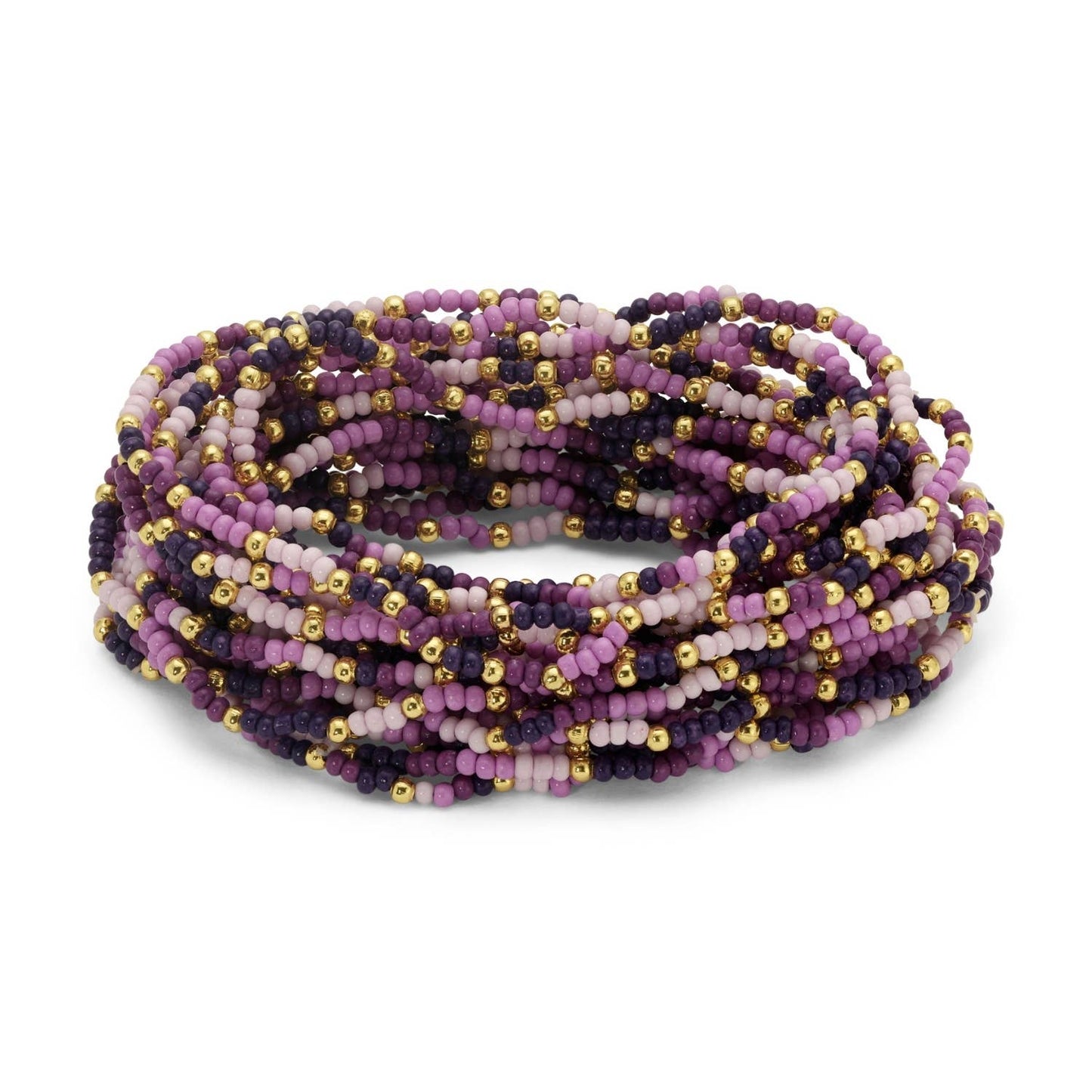 Asst 2mm Stretch Seed Bead Bracelets