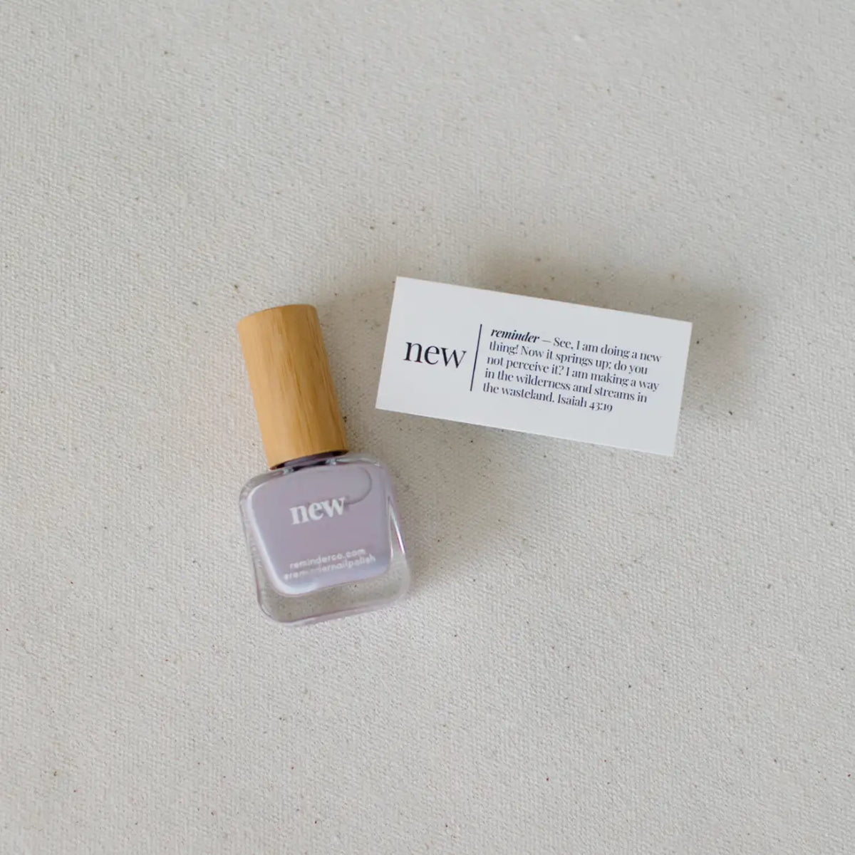 Reminder Non-Toxic Nail Polish | Faith-Inspired 21-Free Polish