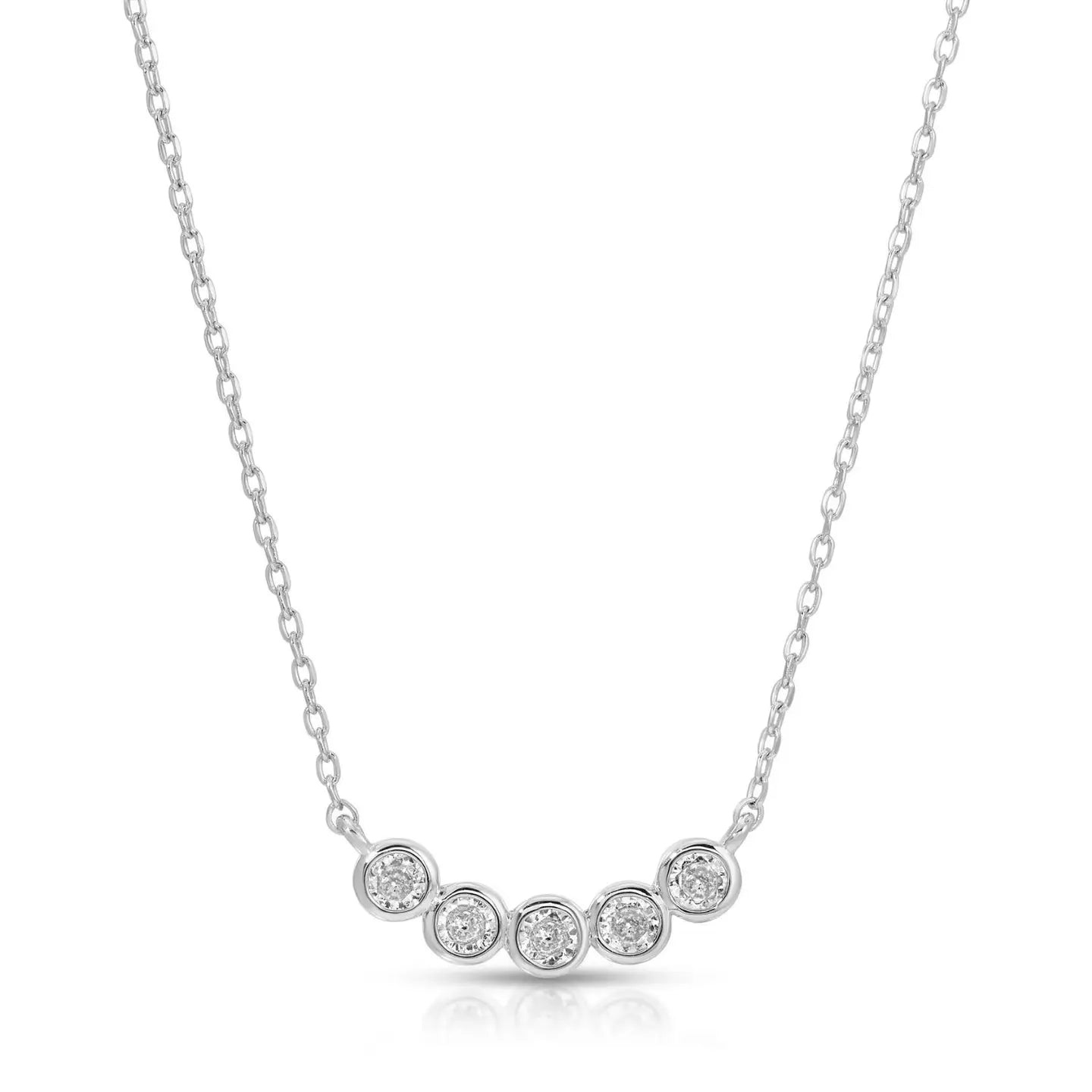 The Monroe Faux Diamond Necklace
