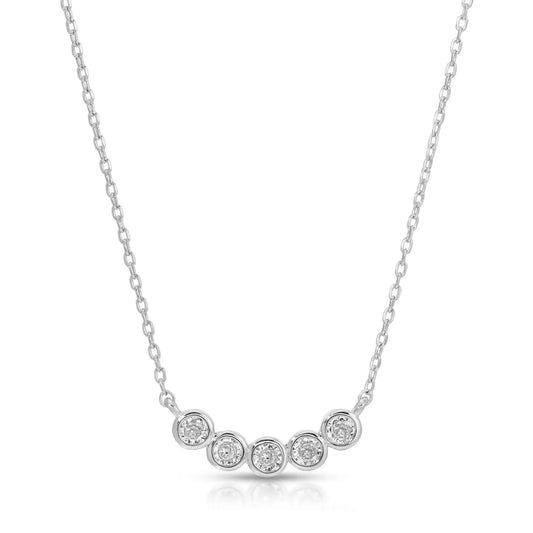 The Monroe Faux Diamond Necklace