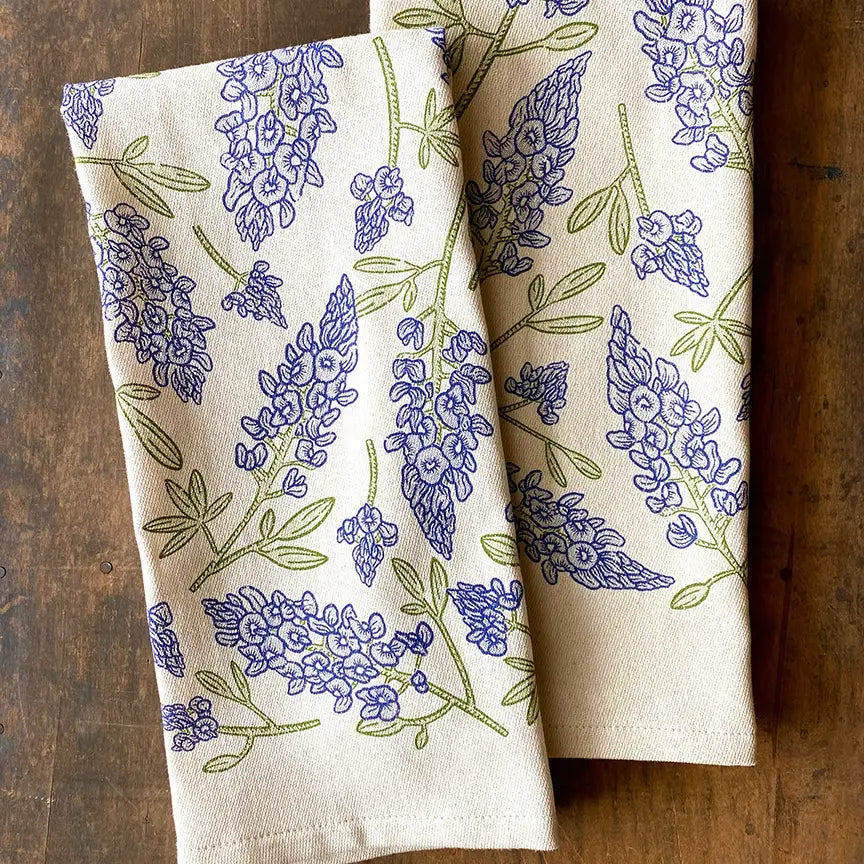 Bluebonnet Tea Towel