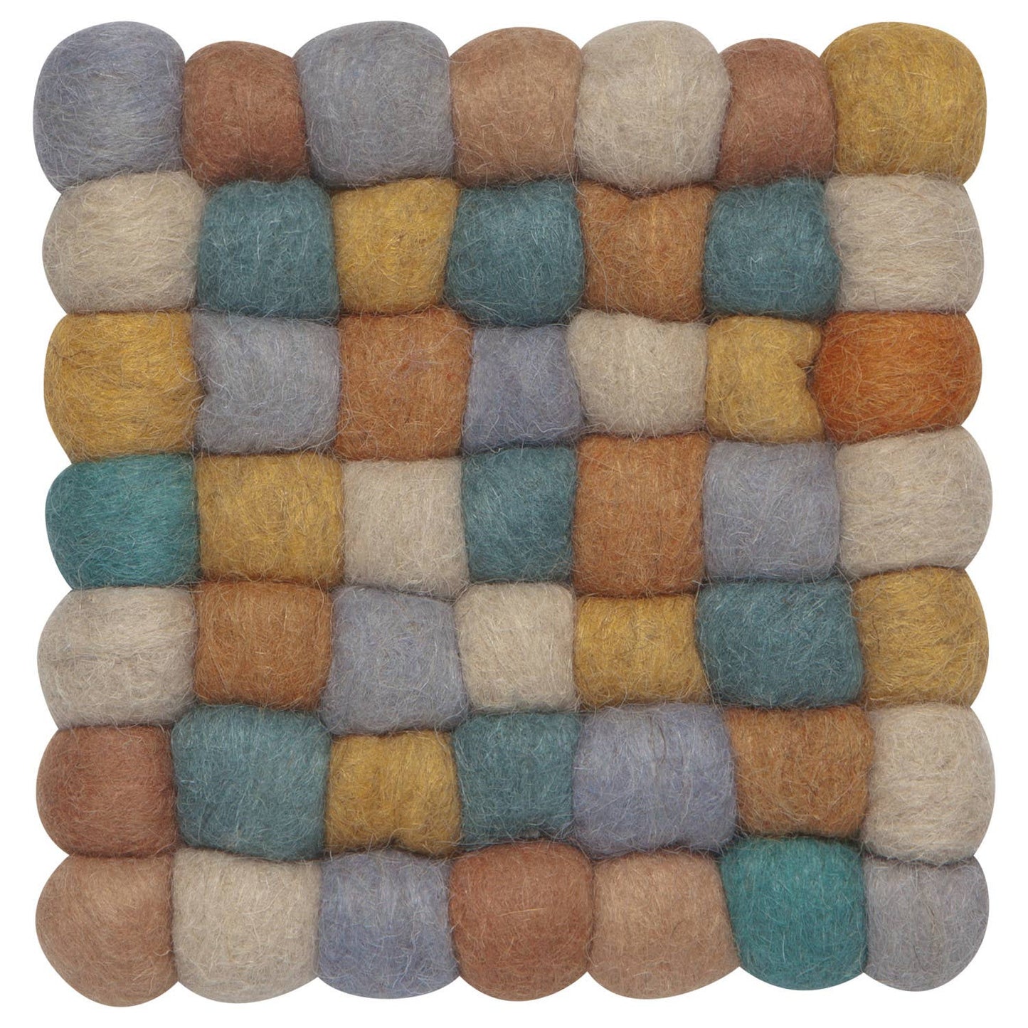 Recycled Wool Felt Dot Trivet