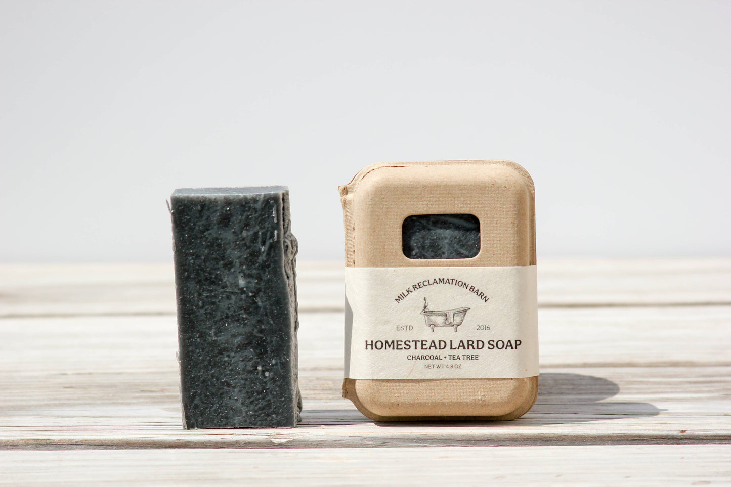 Hand Crafted Bar Soap in Sustainable Packaging: Cowboy Coffee - Nutmeg Cedar