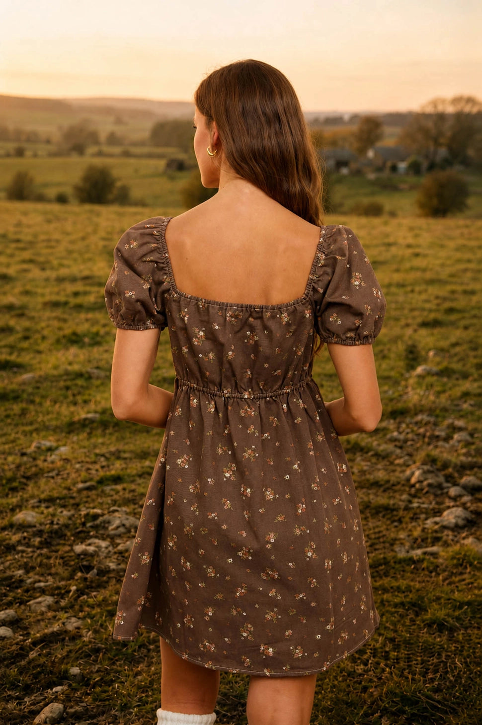 Wildflower Wishes Floral Mini Dress