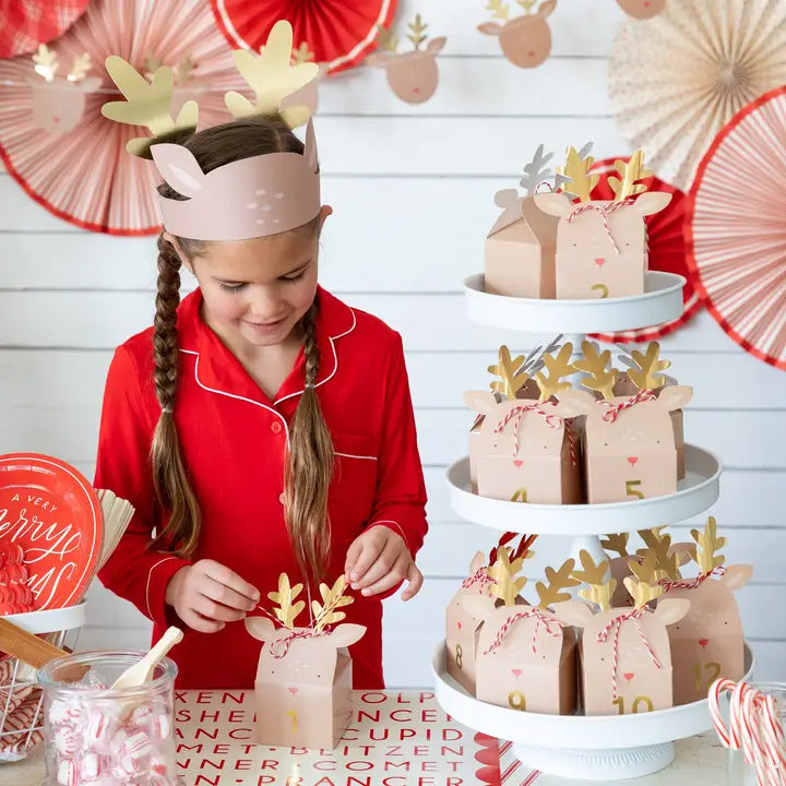 Rudolph Advent Boxes