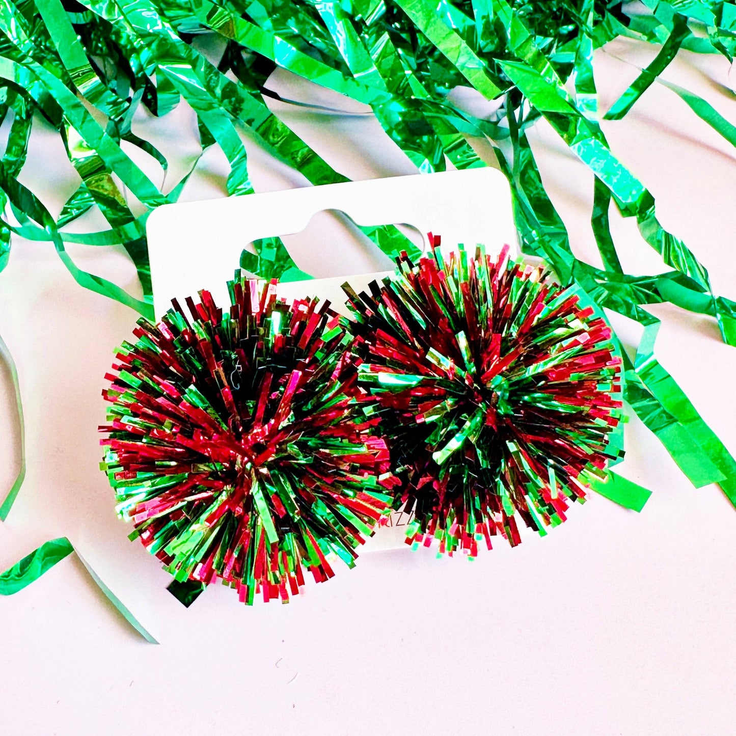 Christmas Party Pom Stud