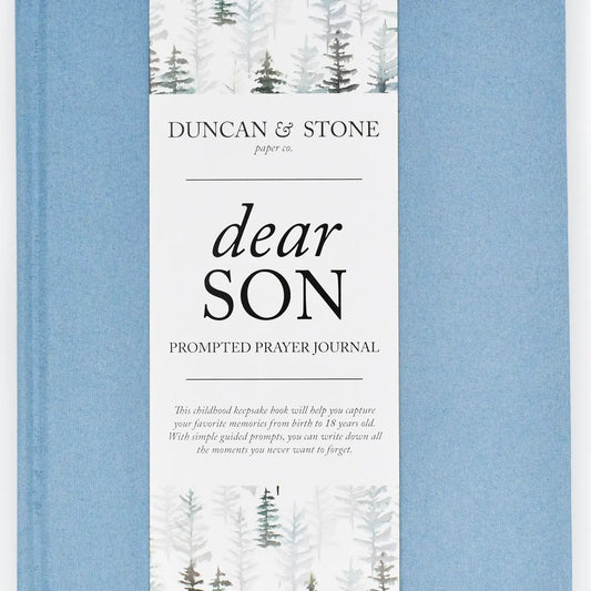 Dear Son Childhood Keepsake Book