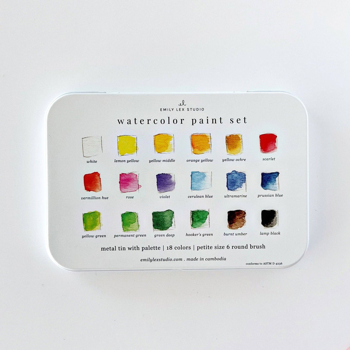 Emily Lex Studio Watercolor Paint Set