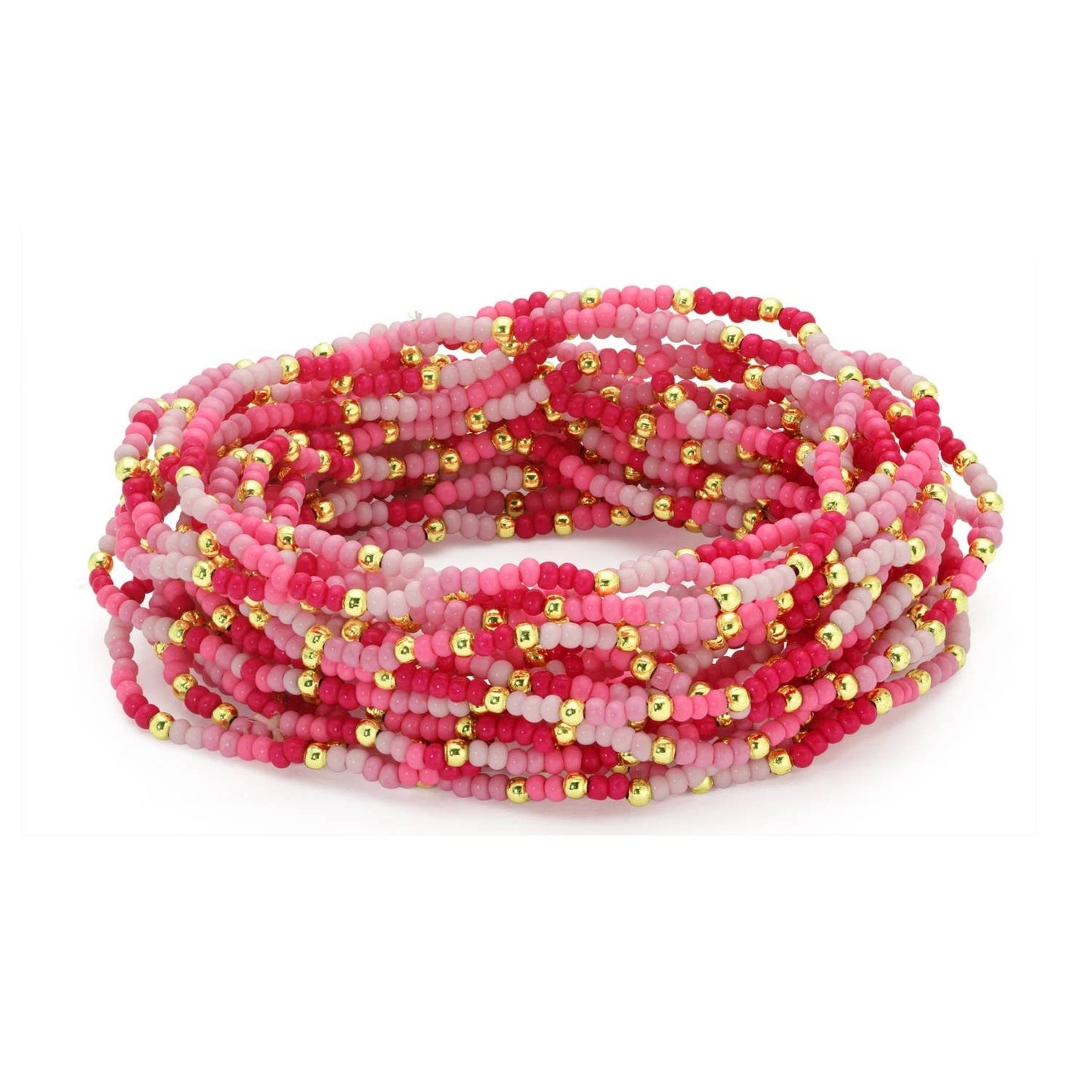 Asst 2mm Stretch Seed Bead Bracelets