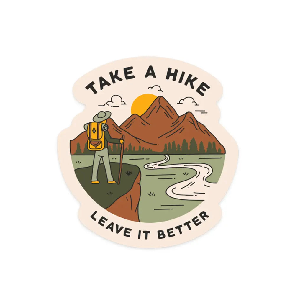 Take a Hike Sticker