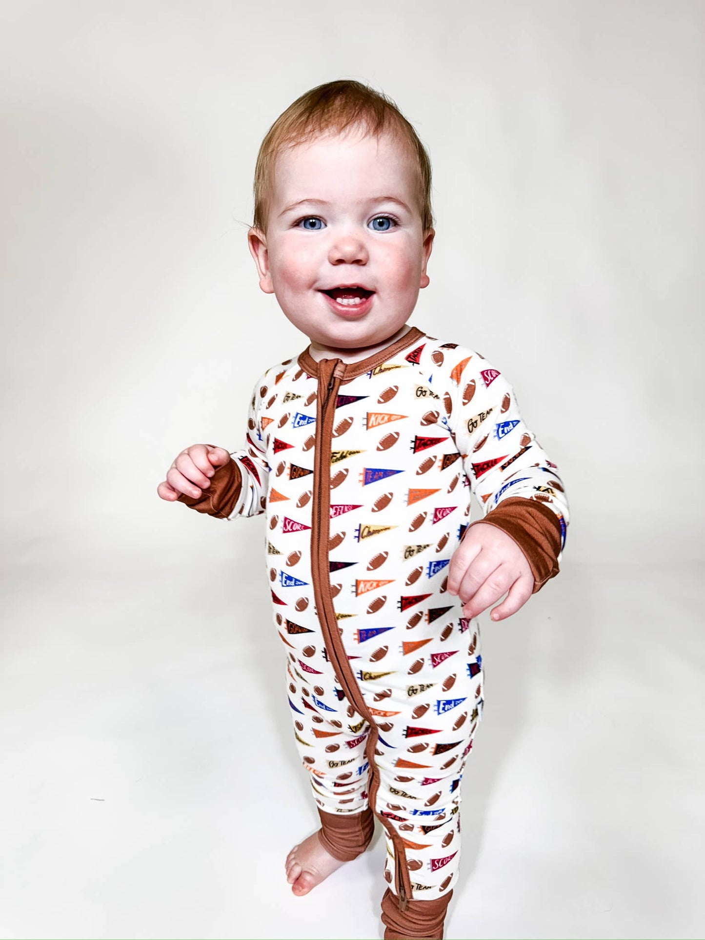 Varsity Convertible Zip PJs