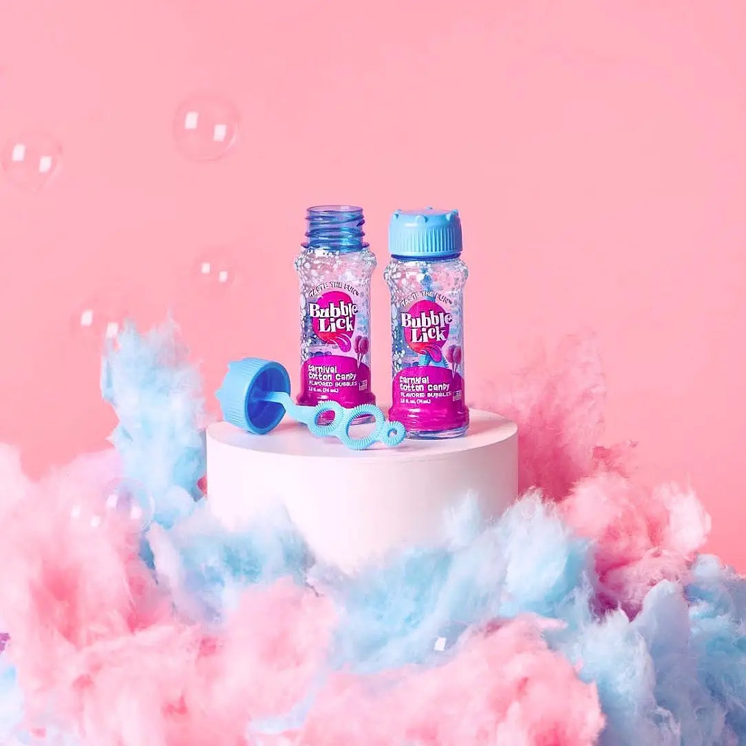Bubblelick™ Cotton Candy Bubbles