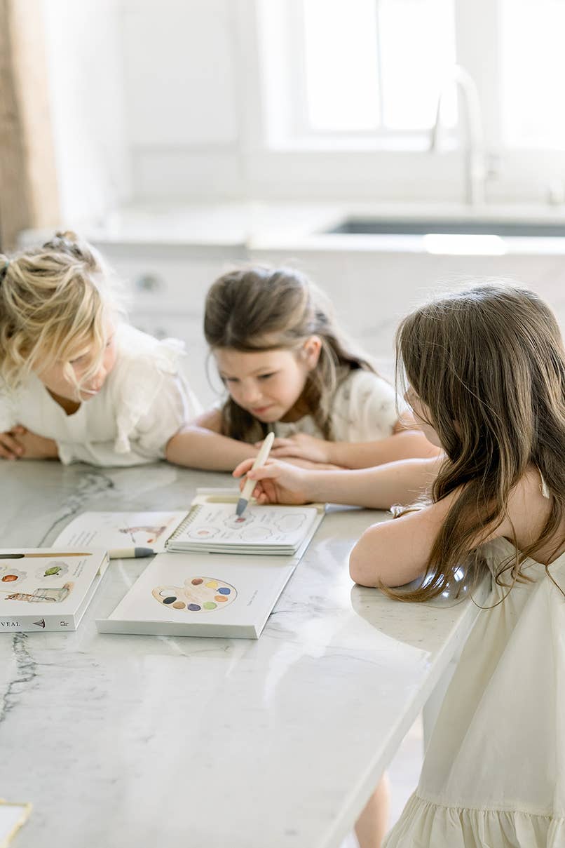 Wishy Washy Water Reveal Activity Book | Reusable No-Mess Coloring