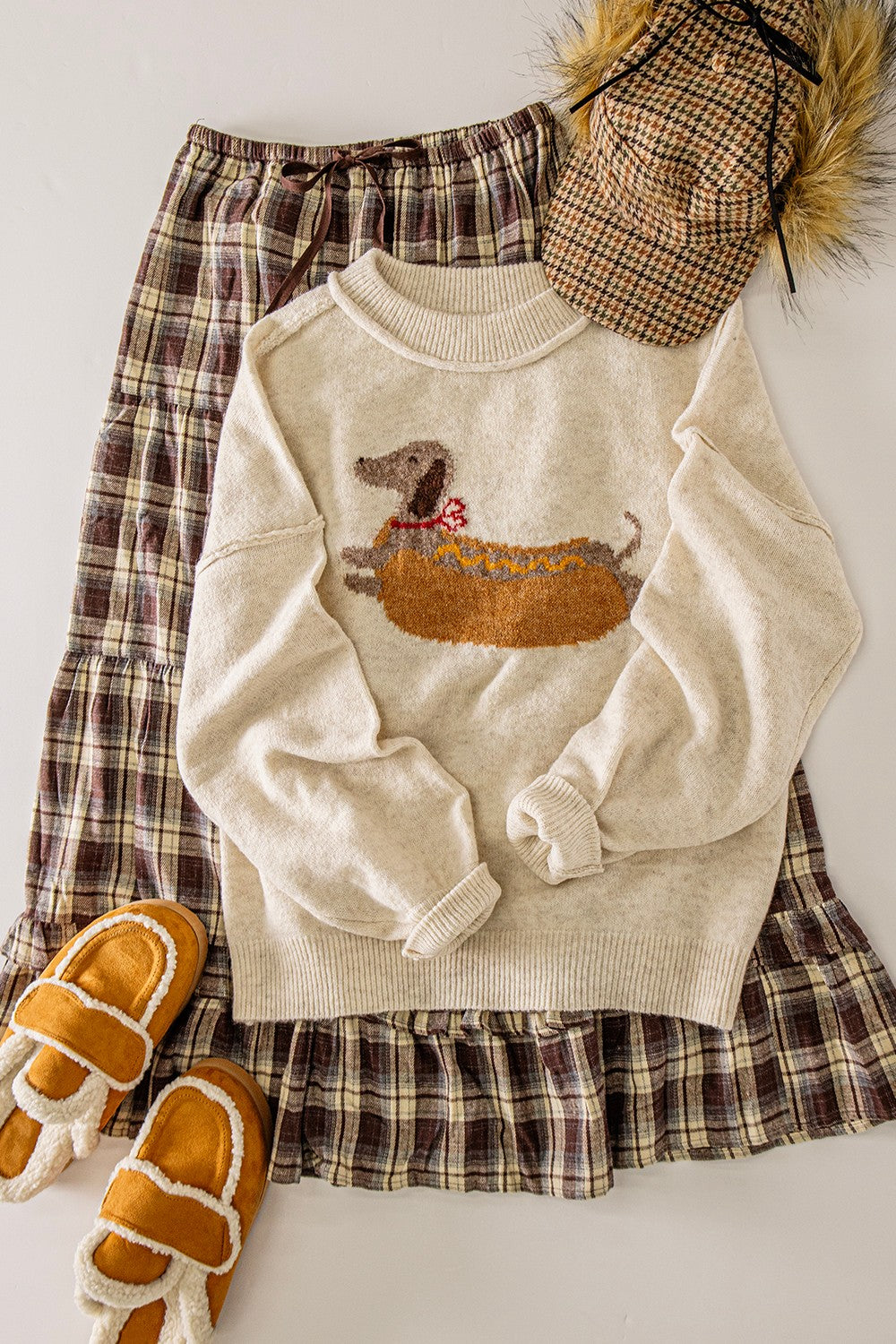 The Winnie Dachshund Sweater