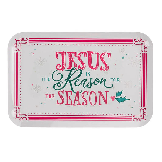 Plate Melamine Jesus Is the Reason