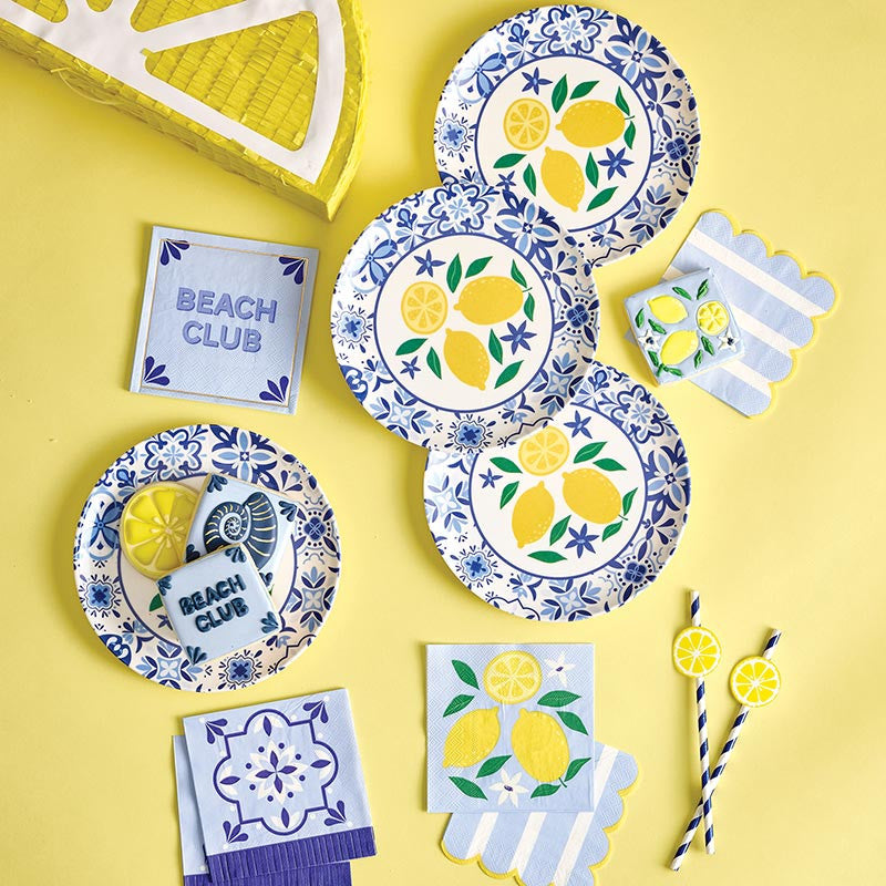 Lemon Melamine Plate