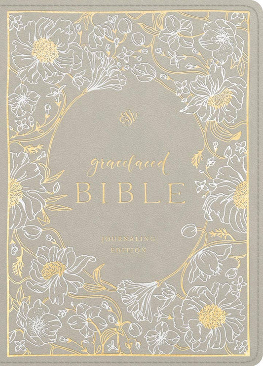 Copy
ESV GraceLaced Journaling Bible Morning Mist edition featuring floral watercolor cover artwork by Ruth Chou Simons