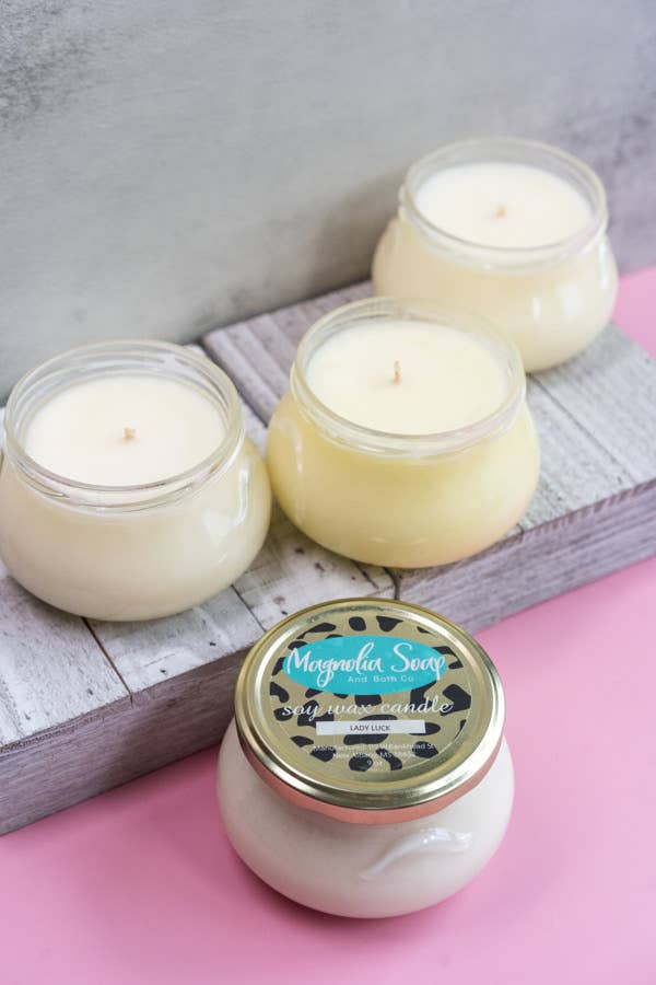 Soy Candles: Cactus Flower / 4oz