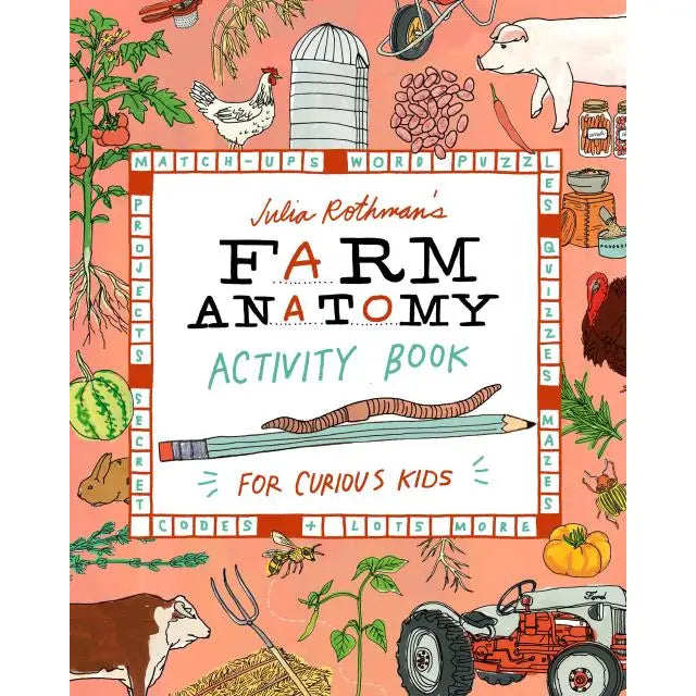 Farm Anatomy Activity Book