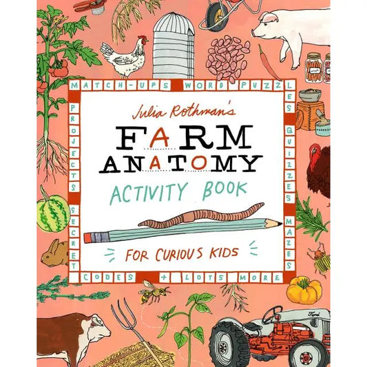 Farm Anatomy Activity Book