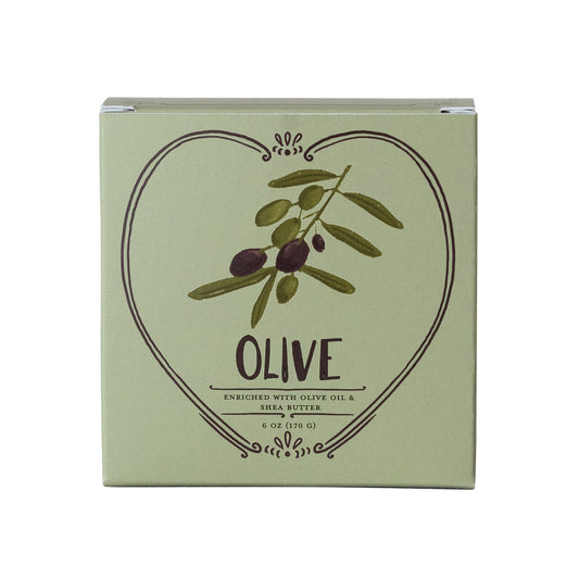 Olive Oil & Shea Butter Heart Shaped Bar Soap | 6 oz