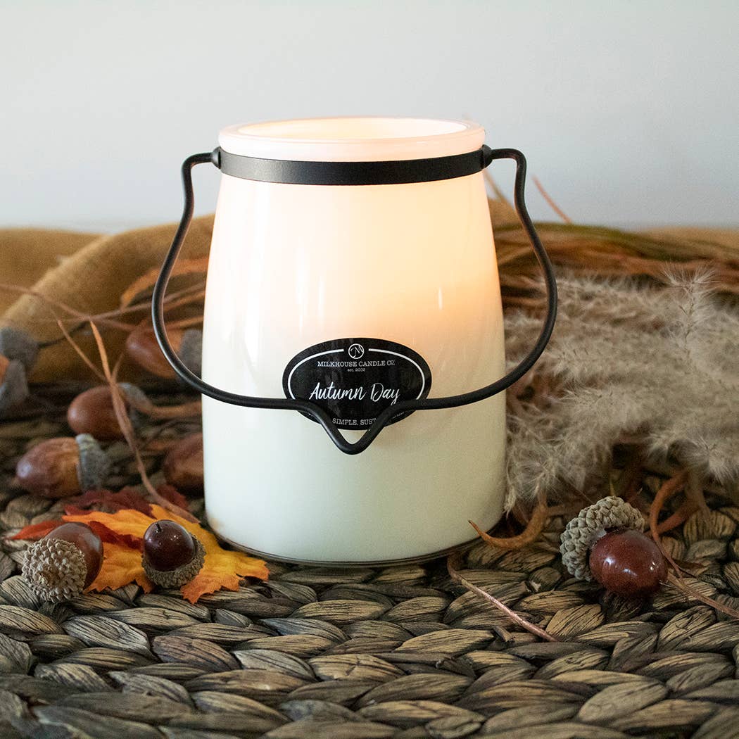 Autumn Day 22 oz Butter Jar Candle