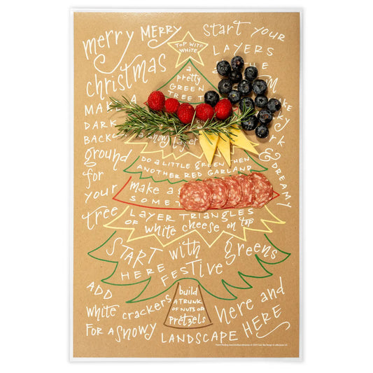 Christmas Tree Charcuterie Cheat Sheet