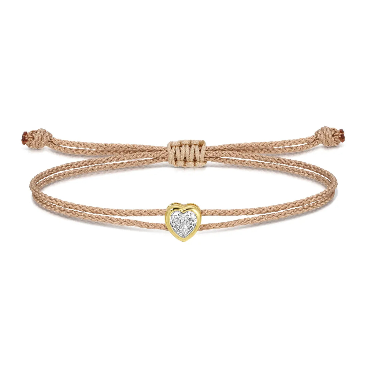 The Everly Adjustable Heart Bracelet