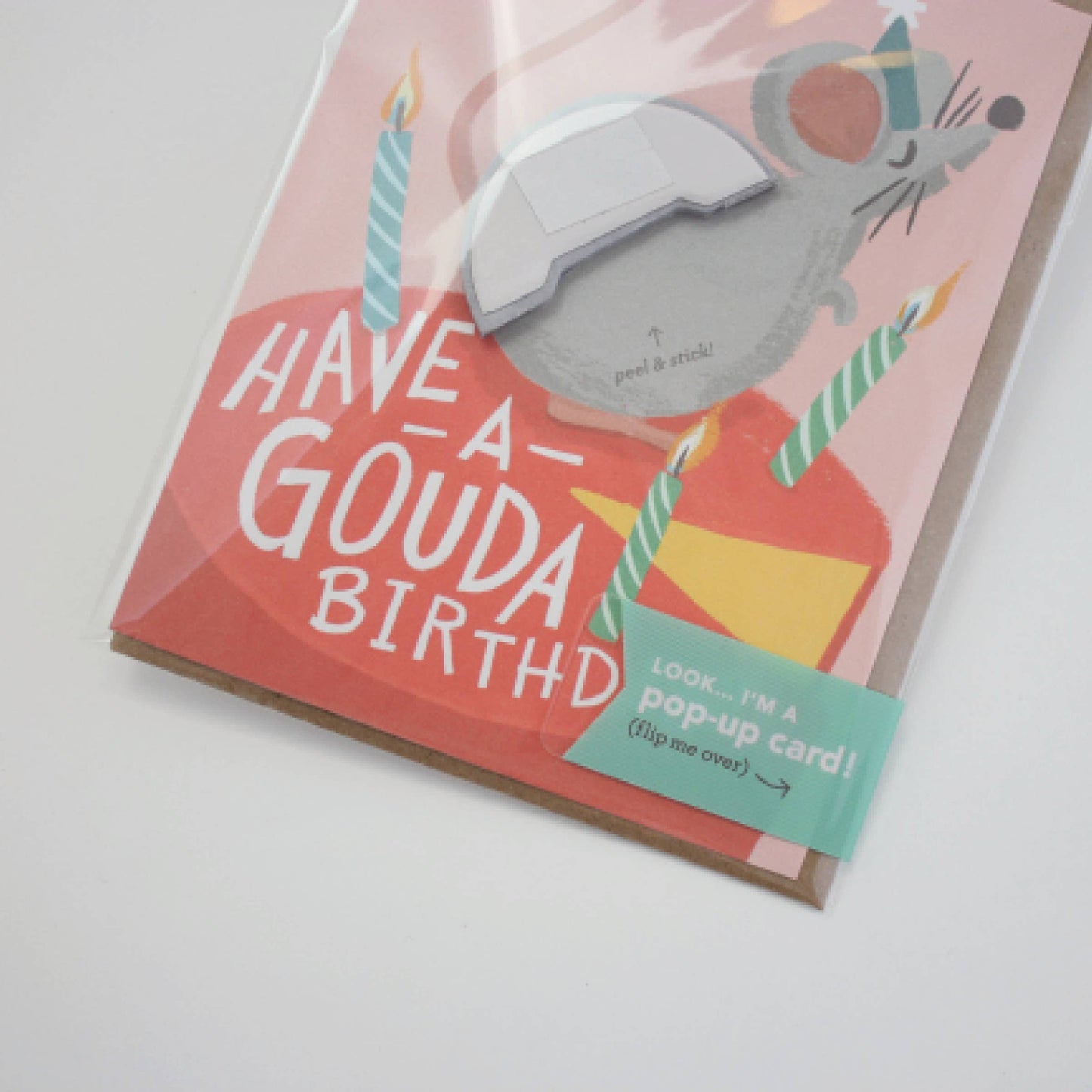Pop-up Card -  Mouse - Birthday