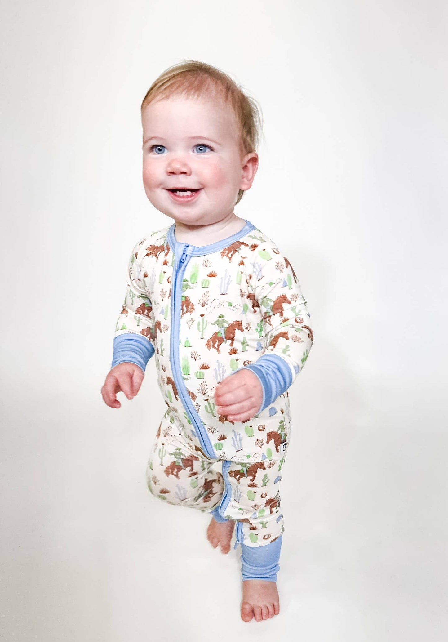 Saddle Up, Cowboy Convertible Zip PJs