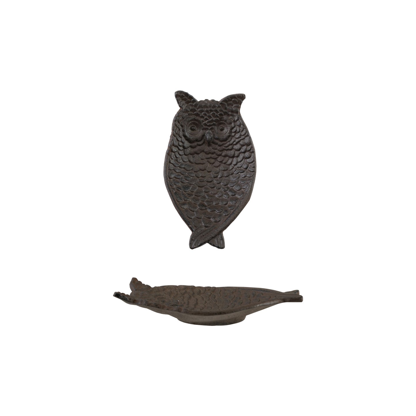 Cast Iron Owl Trinket Dish