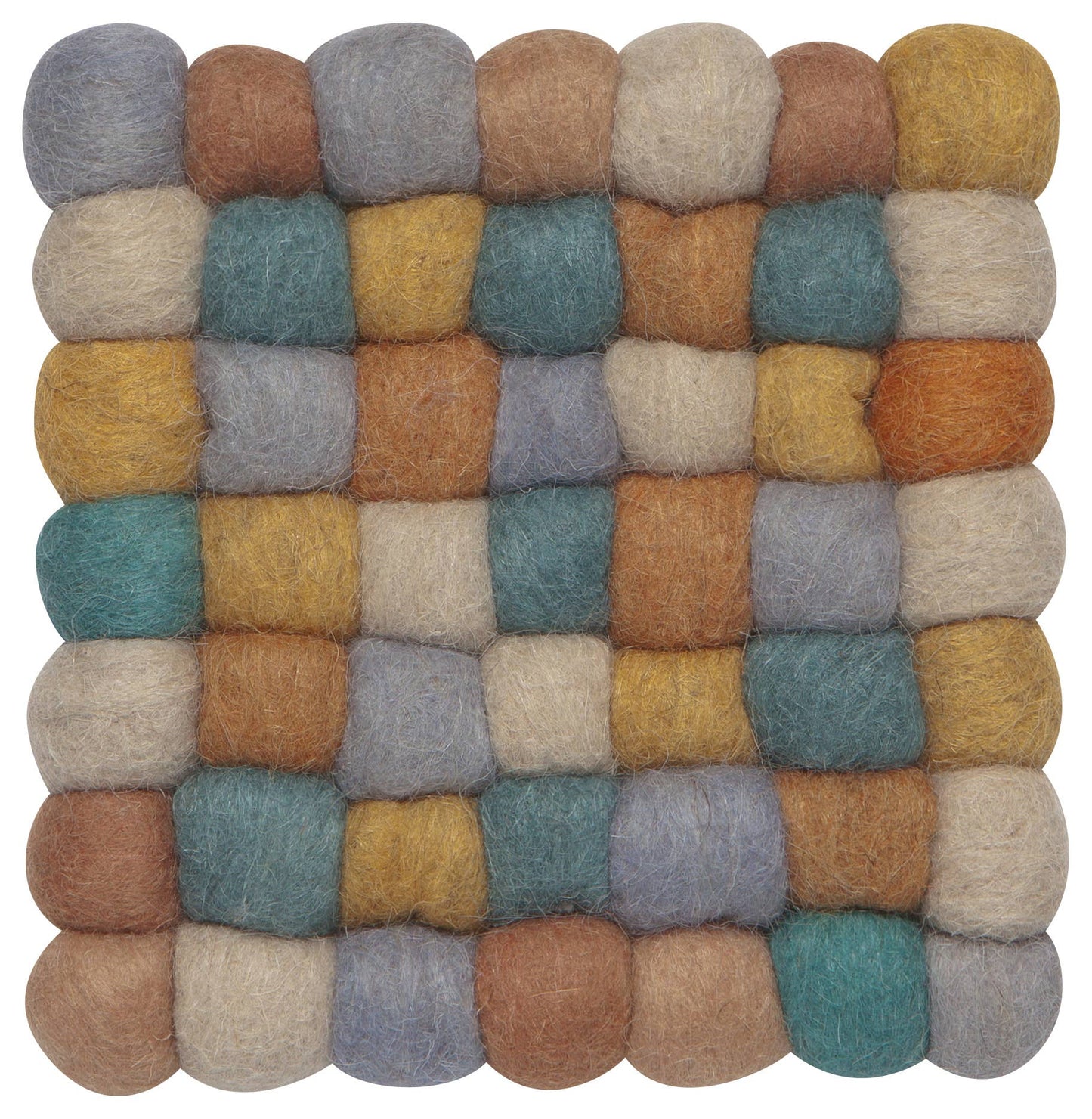 Recycled Wool Felt Dot Trivet