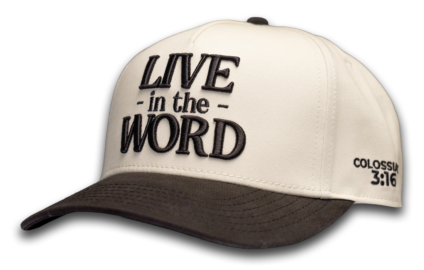 Cowboy Hustle "Live in the Word" Christian Snapback Hat