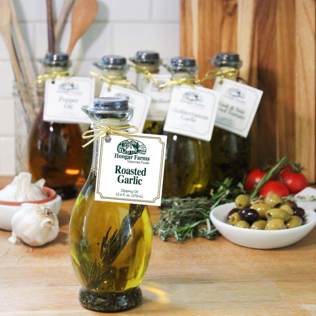 Roasted Garlic EVOO Blend – Robust Flavor (250mL Cruet)