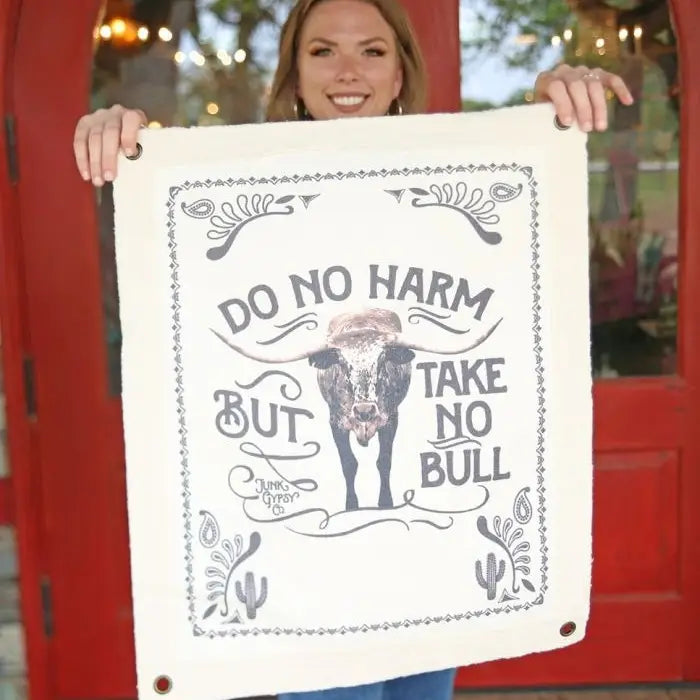 Take No Bull Canvas