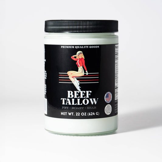 22oz Premium Grass-Fed Beef Tallow