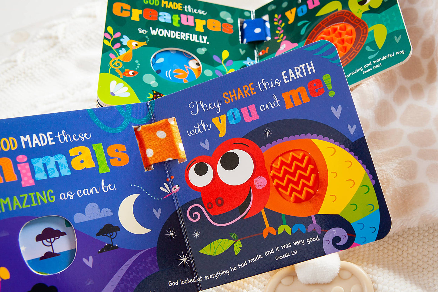 Never Touch Book Set (Stroller Clip-On, Stocking Stuffers)