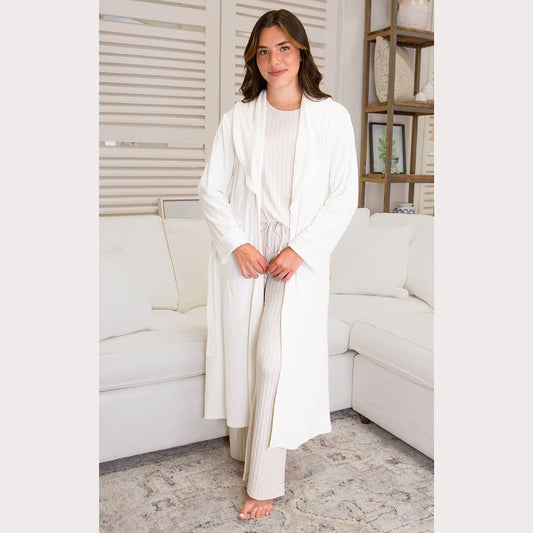Soft White Classic Robe