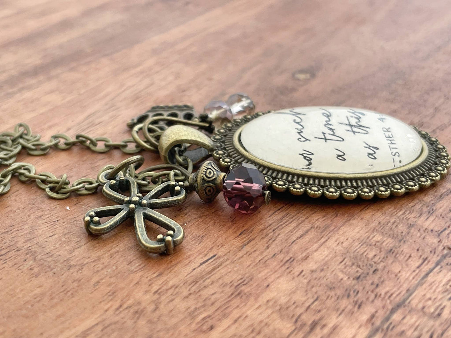 For such a time as this Esther 4:14 scripture quote jewelry