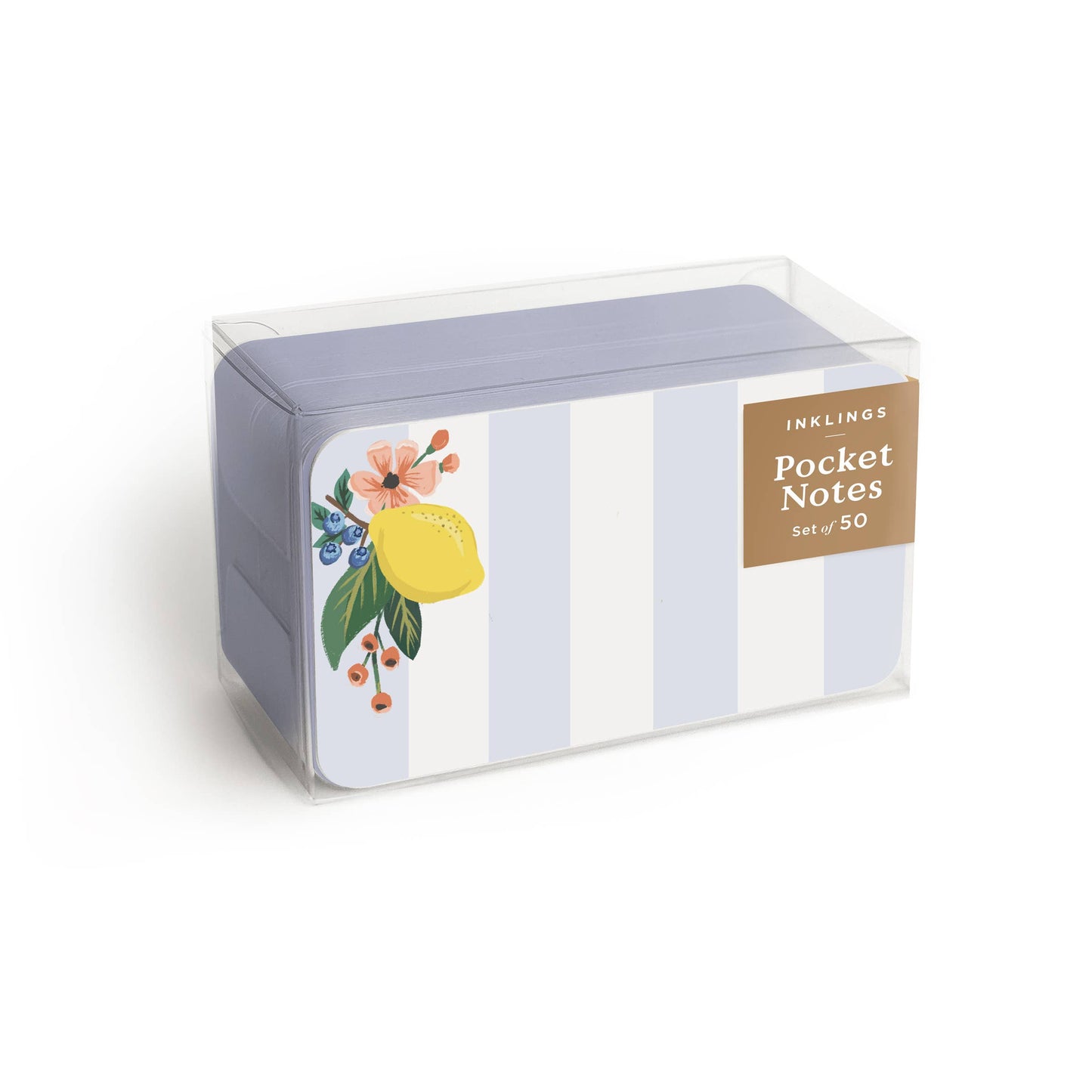 Lemon Stripe Pocket Notes™