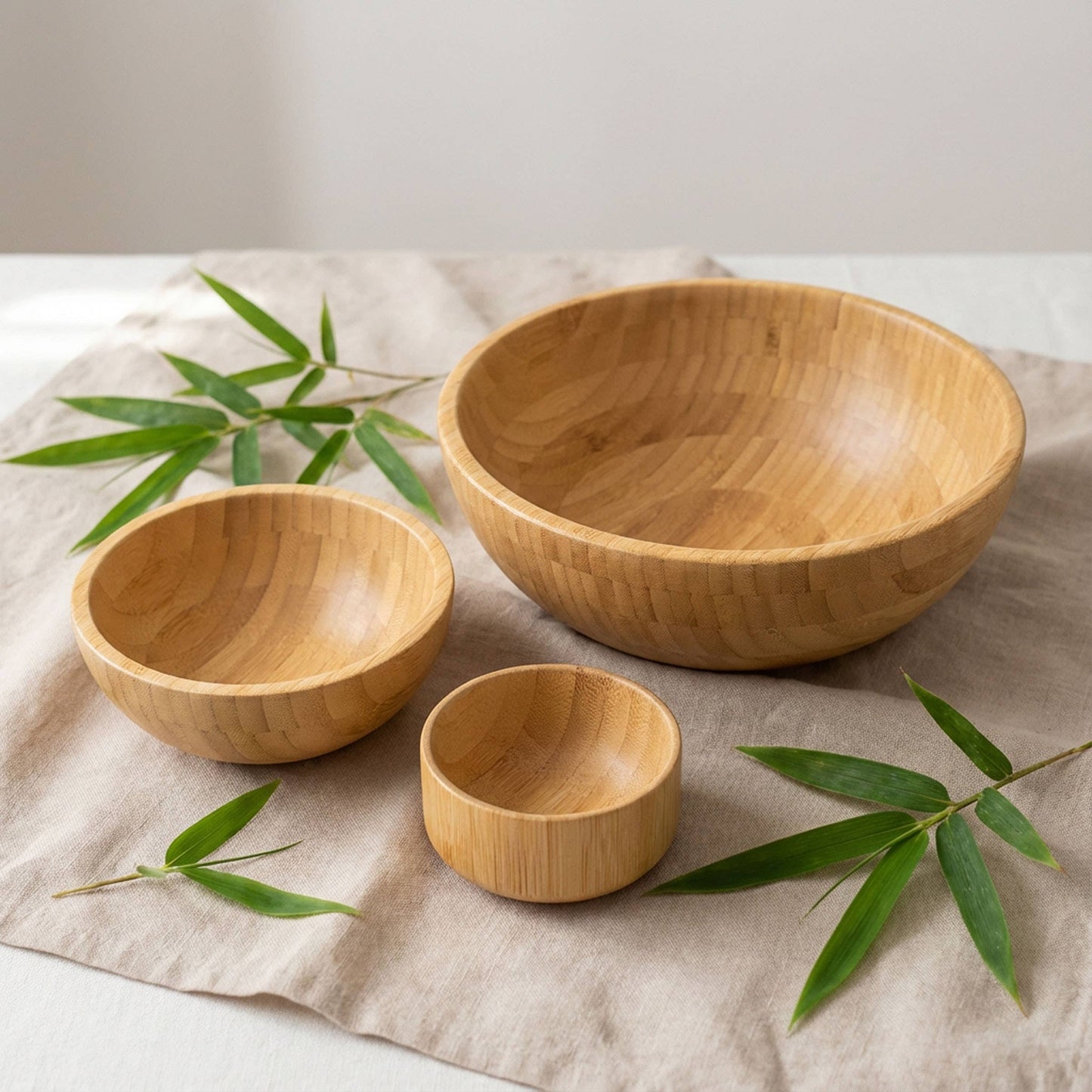 Large Bamboo Serving Bowl