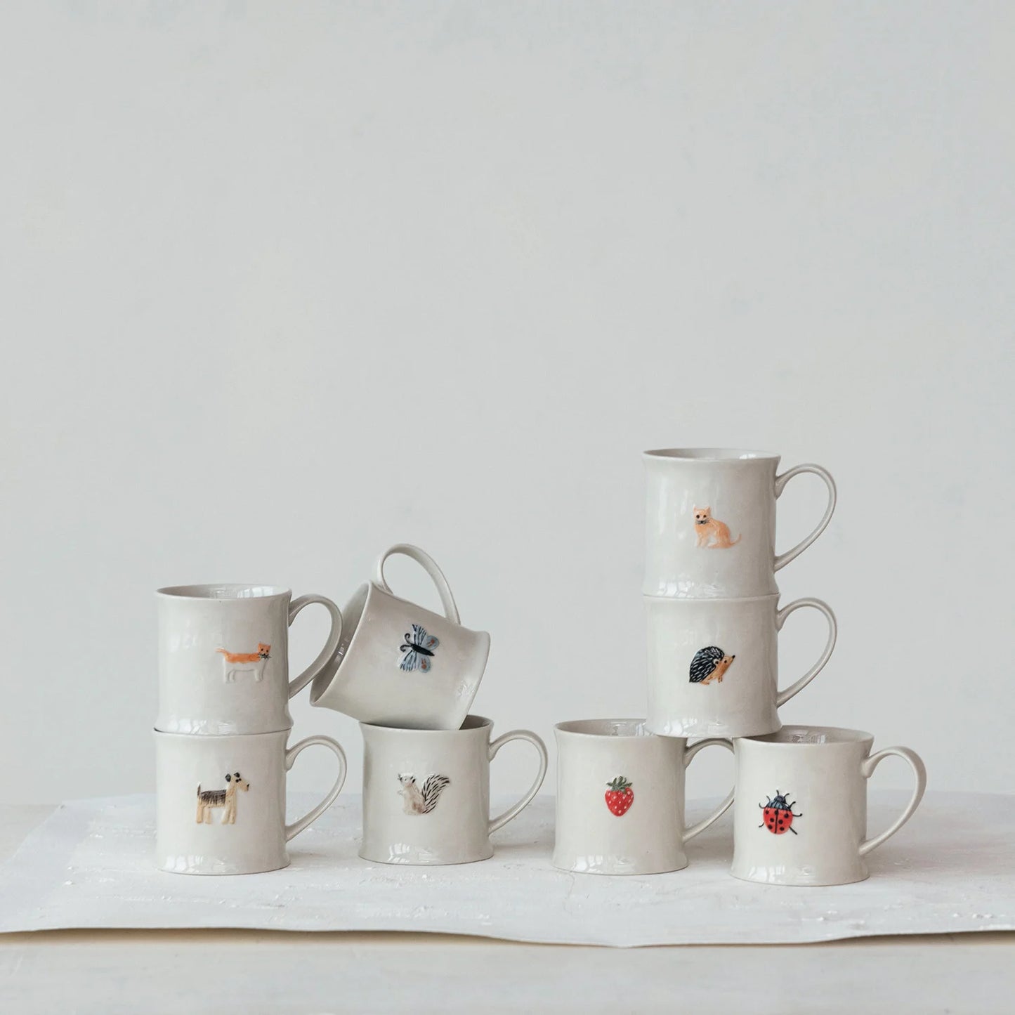 Nature Notes Stoneware Mug