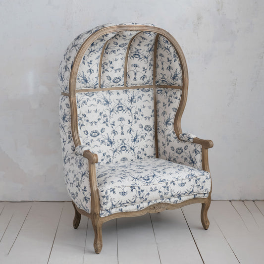 Blue Willow Balloon Chair