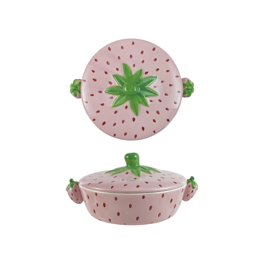 Sweet Strawberry Covered Baker
