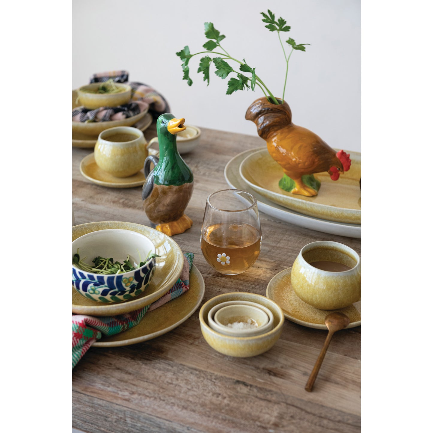Countryside Duck Pitcher