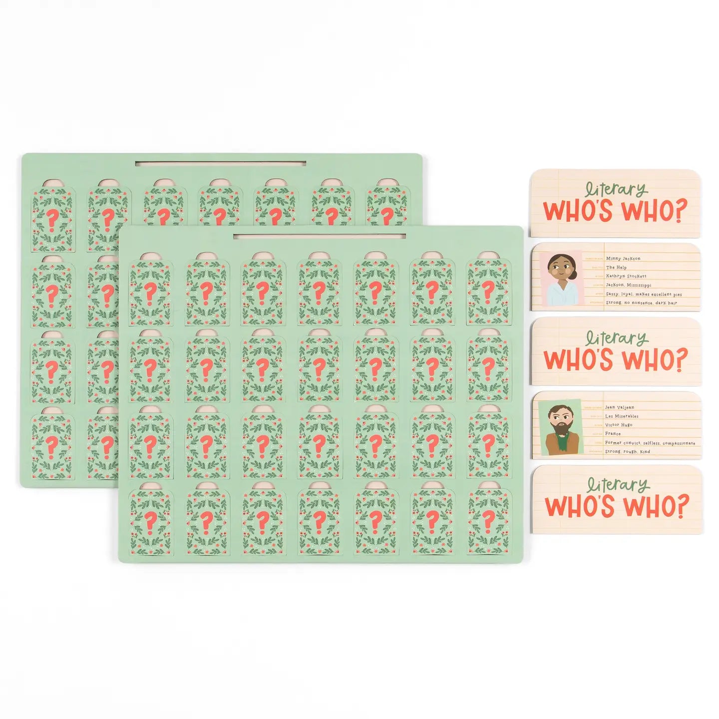 Literary Who's Who-Clues & Guessing Game