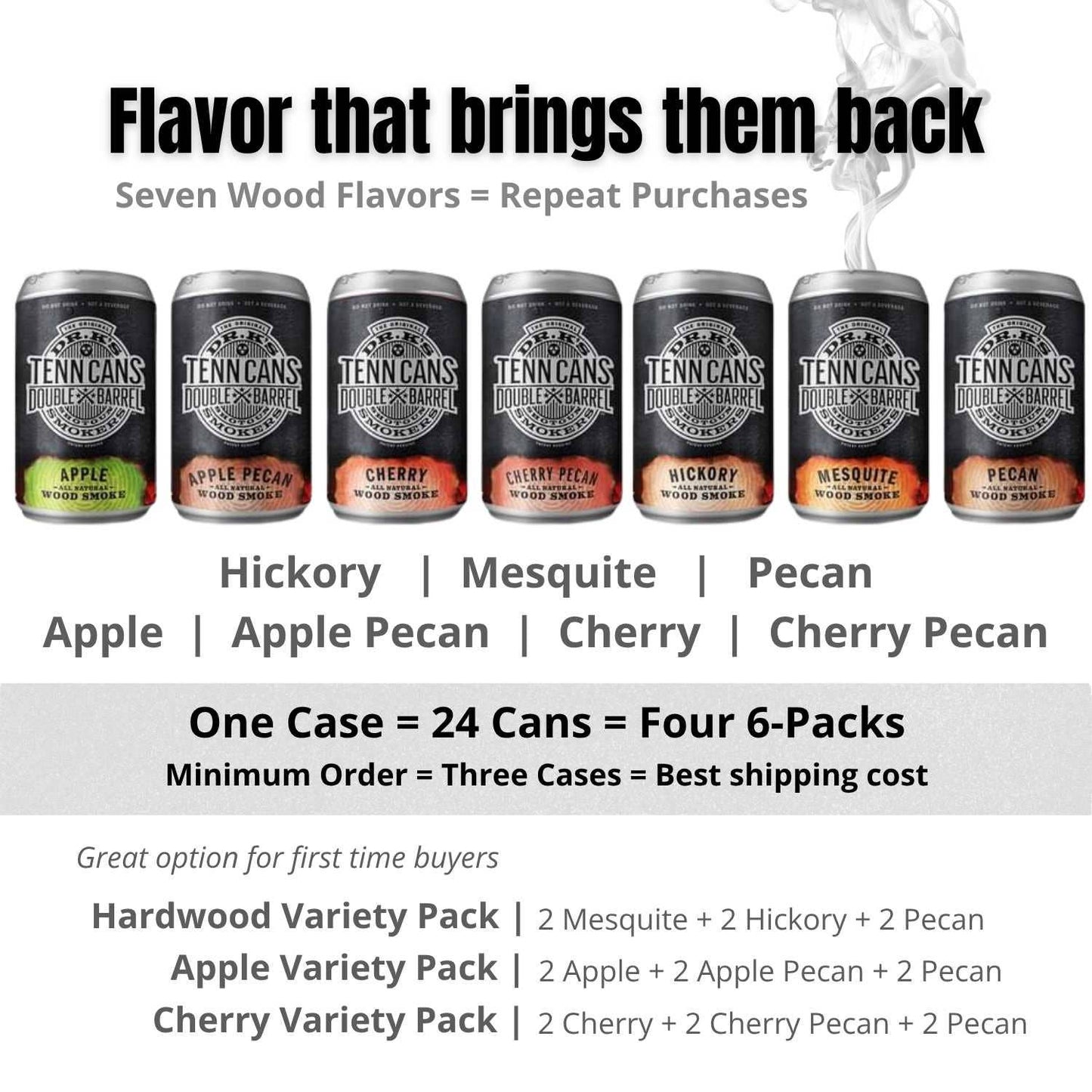 Wood Smoke in a Can