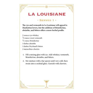 Whiskey Cocktail Cards A–Z | 75 Whiskey Drink Recipe Cards