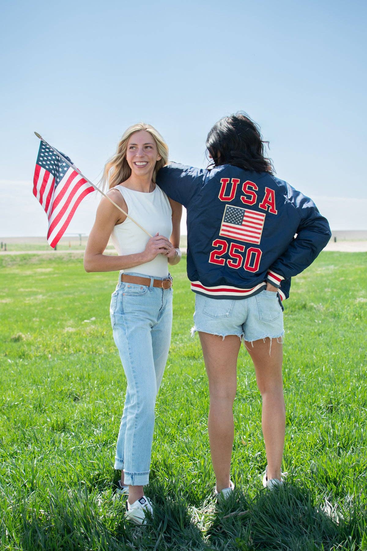 USA 250 Varsity Style Jacket