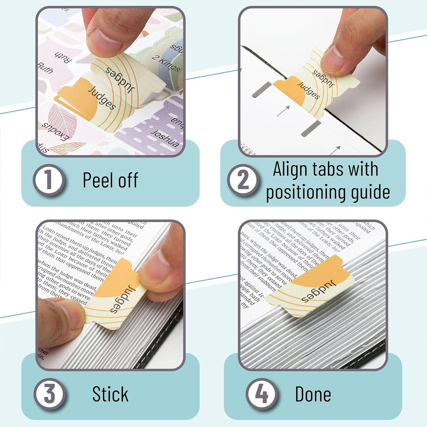 Bright Bible Tabs